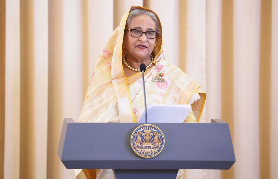 Tribunal de Bangladés condena a pena de muerte a la ex primera ministra Sheikh Hasina
