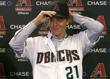 Arizona presenta a su nueva joya: Zack Greinke