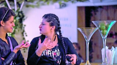 Un bar para personas sordas