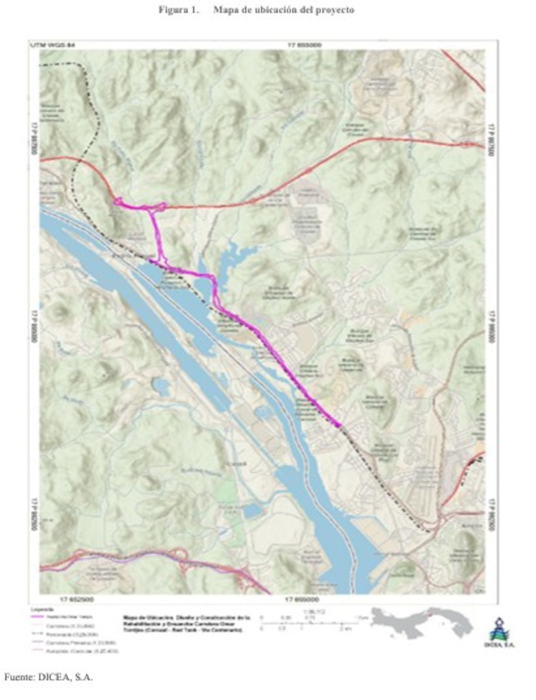 Ensanche de la vía Omar Torrijos afectará parcialmente el Parque Camino de Cruces