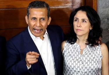 Allanan casa de expresidente peruano Humala y su esposa en investigación por el caso Odebrecht