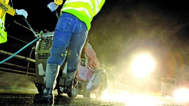 Los trabajos de rehabilitación del puente de las Américas, a contra reloj