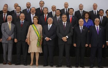 Los 39 ministros del nuevo Gabinete juran sus cargos