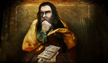 Cuando la limosna es grande, hasta el santo desconfía