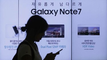Los problemas del Galaxy Note 7 hunden a Samsung en la bolsa