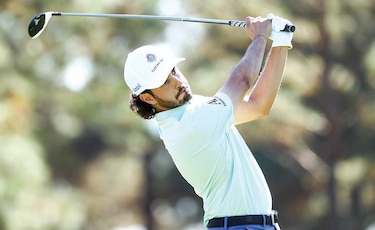 El mexicano Ancer batalla contra los grandes en Augusta