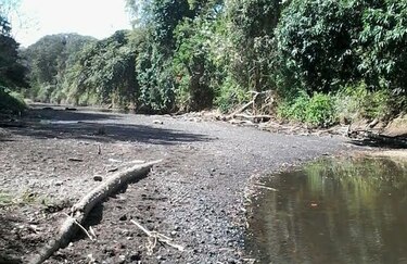 Se seca el río Guararé en la cuenca baja de Los Santos
