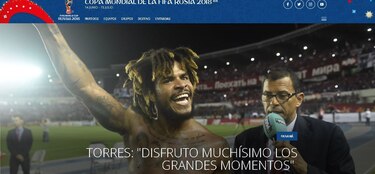 Román Torres habla del reto de Panamá en Rusia y piensa en grande