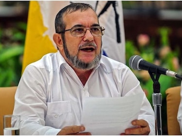 Timochenko dice a Uribe que no pierda esta oportunidad de reconciliación