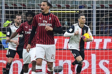 La Juve logra agónico empate ante el Milan gracias a polémico penal de Cristiano Ronaldo en la Copa de Italia