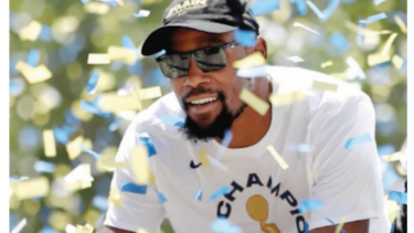 Warriors otorgarán a Durant el contrato