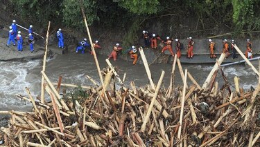 Fuertes lluvias en Japón dejan siete muertos