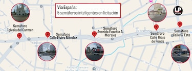 Dos empresas presentan propuestas para la licitación de los semáforos