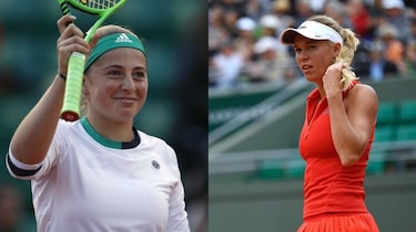 Ostapenko sorprende y elimina a Wozniacki