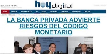 SIP fustiga a Rafael Correa tras cierre de edición impresa de diario ‘Hoy’