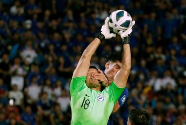 El portero de Singapur pide que ‘no le envíen dinero’ tras ayudar a clasificar a China
