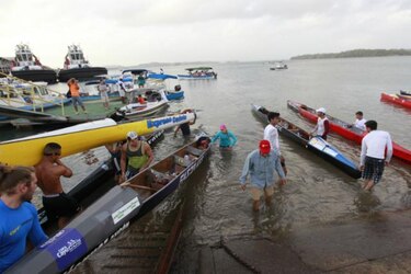 Una exigente y reñida jornada con el agua picada