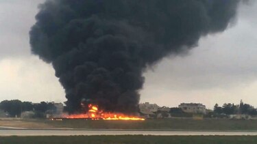 Malta: se estrella una avioneta de misión francesa en Libia