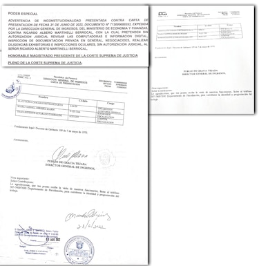 Martinelli busca impedir una auditoría de la DGI