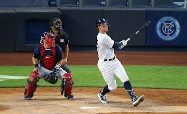 Cinco partidos seguidos con cuadrangular para Aaron Judge y sus enrachados Yankees