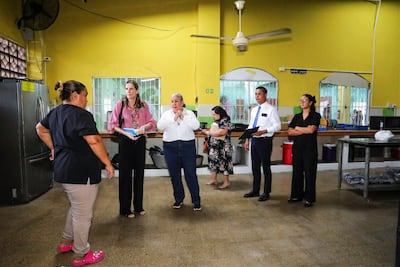 En medio de citación a la Asamblea, la ministra de Desarrollo Social visita el CAI de Tocumen junto a Unicef