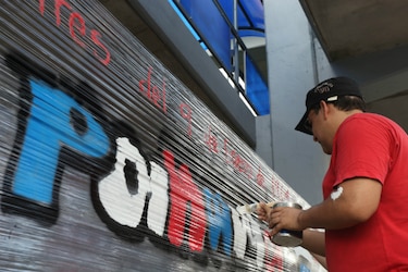 El Kolectivo redacta petición para pintar muro en avenida de los Mártires