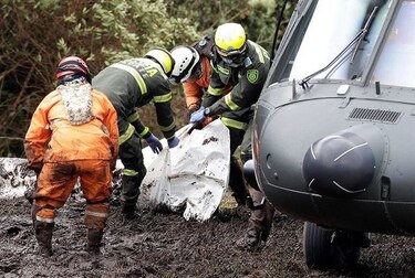 Autoridades colombianas reportan 71 muertos en accidente aéreo del Chapecoense