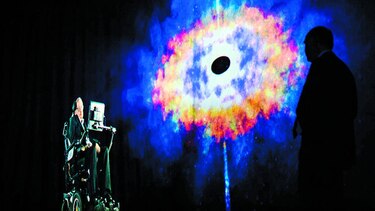 Hawking, en holograma