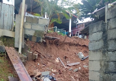 Inundaciones y deslizamiento de tierra en Colón, se registran al menos en 32 viviendas afectadas