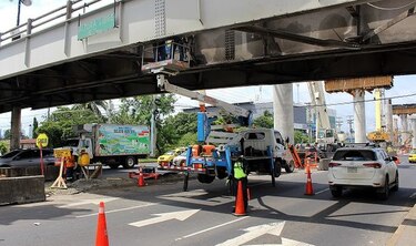 Reemplazo de viga del puente de Villa Lucre terminará en menos de un mes