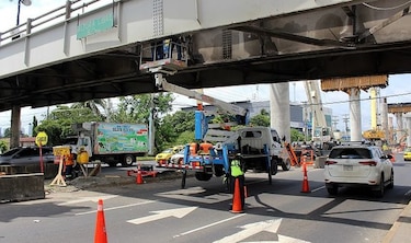 Reemplazo de viga del puente de Villa Lucre terminará en menos de un mes