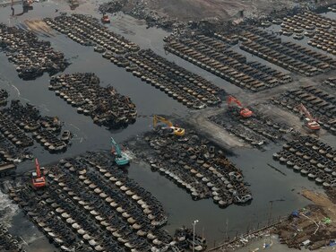 El nivel de cianuro en Tianjin es 356 veces superior a lo autorizado