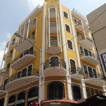 El edificio  ‘típico’  de Panamá