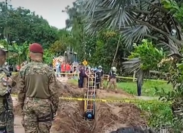 Dos trabajadores mueren sepultados mientras realizaban una excavación en Barú