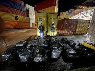 Hallan 674 paquetes de presunta droga en un contenedor en puerto de Colón