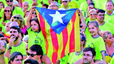 Catalanes exigen en las calles su independencia