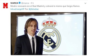 Modric se queda en el Real Madrid con un aumento salarial