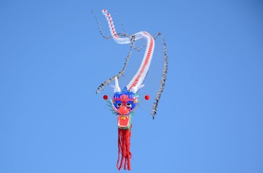 Los dragones se toman el cielo de Panamá
