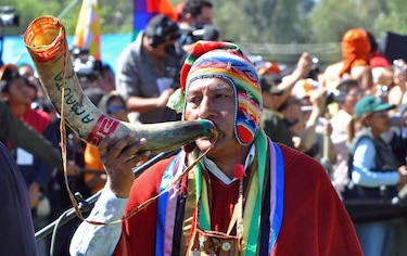 Indígenas invocan "espíritu" del mar en apoyo a demanda de Bolivia ante Chile