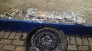 Arraiján: Encuentran ocho kilos de cocaína en llanta de repuesto
