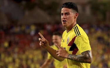 James lidera triunfo de Colombia ante Estados Unidos