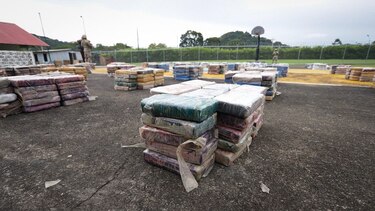En lo que va del año se han decomisado 95 toneladas de drogas en el país