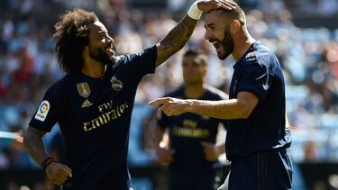 Real Madrid gana 3-1 en Vigo en su arranque liguero
