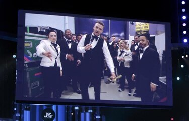Justin Timberlake reina en la gala de los Billboard con siete premios
