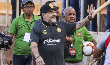 Maradona sufre su primera derrota en el fútbol mexicano