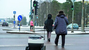 Robots, una opción para los repartos de proximidad