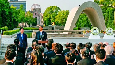 HISTÓRICA VISITA A HIROSHIMA