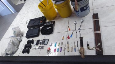 Decomisan celulares y juegos de entretenimiento en la cárcel pública de Chitré
