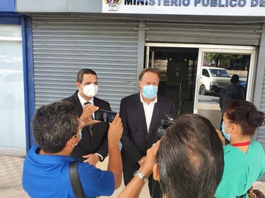 Varela acude a la fiscalía del caso Odebrecht; dice que está en disposición de colaborar sobre el tema de donaciones