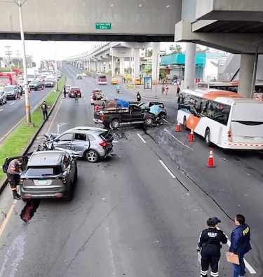 Colisión múltiple en avenida Domingo Díaz deja un fallecido y se suma a otros siniestros registrados en el país